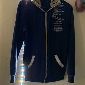 Blue jaguar jacket one size mens/womens/kids